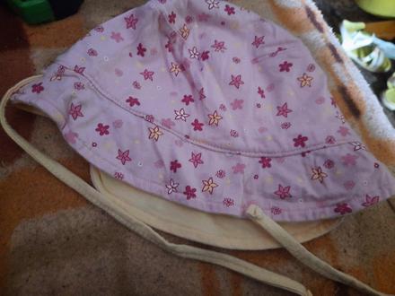 Dívčí klobouček květy obvod 40 - 43 cm, 80
