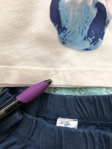 Tricko h&m110/116 kun + topolino kratasy 122/128, h&m,110