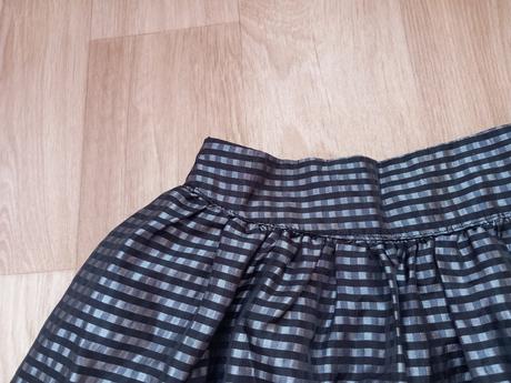 Šedočerná sukně f&f vel. 98, f&f,98