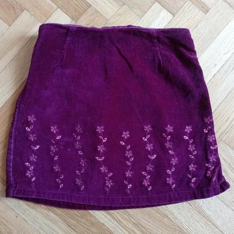 Sametová sukýnka, george,116