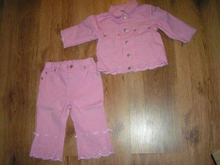 Riflová bunda + rifle, 80