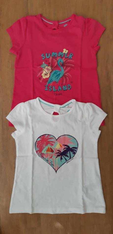 Trička s kr. rukávem vel. 104, lupilu,104