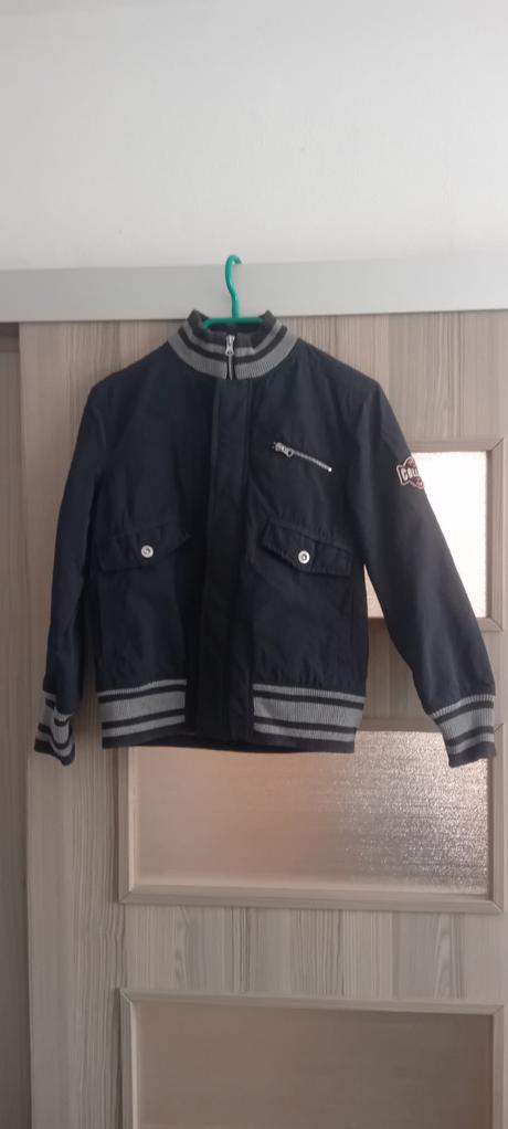 Přechodová bunda, blue base,158