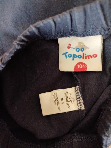 Legíny zn. topolino vel.104, topolino,104