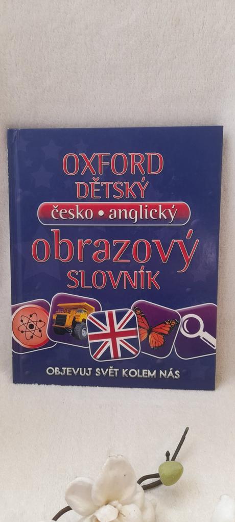 Oxford dětský česko-anglický obrazový slovník,