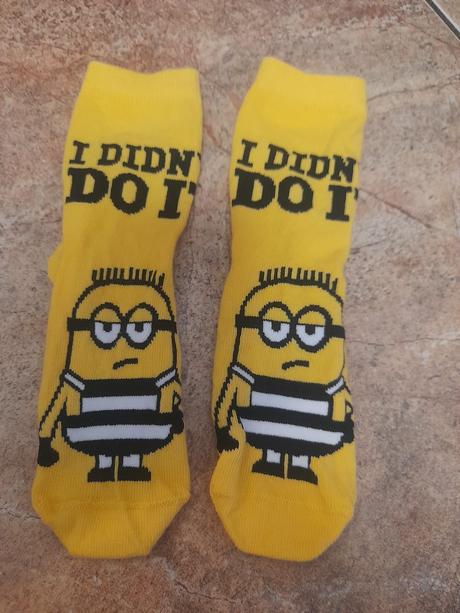 Ponožky mimoni, vel. 28-30, 28