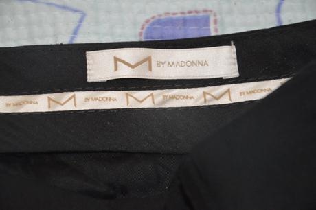 34 36 černé vlněné společenské kalhoty, madonna,34