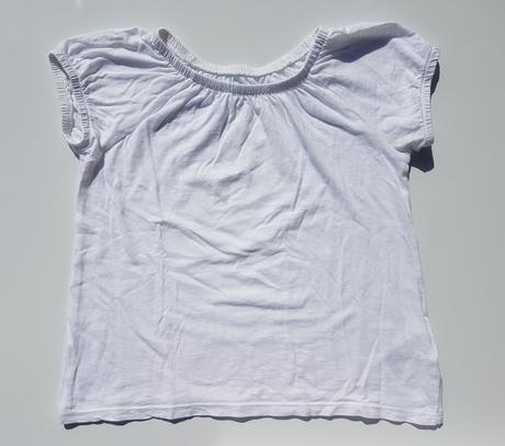 G243 dívčí triko s krátkým rukávem vel. 110-116, h&m,110