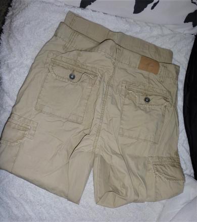 Pánské cargo kalhoty - vel.m -menší postava, c&a,m