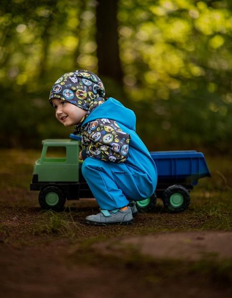 Zvířátková kombinéza unuo softshellový overal, unuo,98 / 104