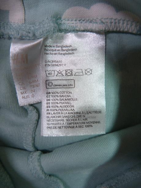Hm kalhoty vel. 74, h&m,74