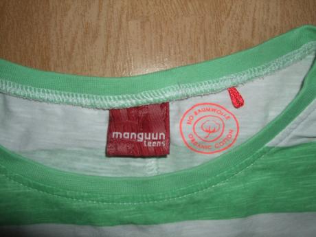 Pruhované tričko s raglán. rukávmi manguun teens, topomini,164