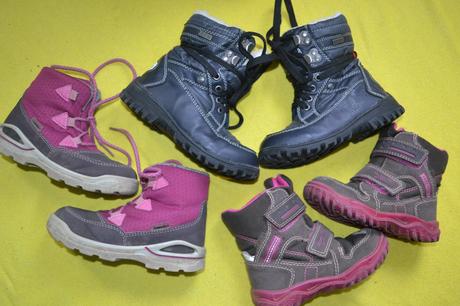 3x zimní boty 25,26,27, superfit,26
