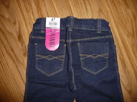 Dívčí džínové kalhoty george na 4-5l-vel.110, george,110