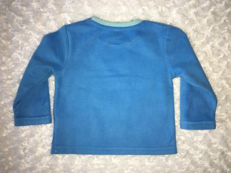 Modrá flísová mikina early days, early days,80