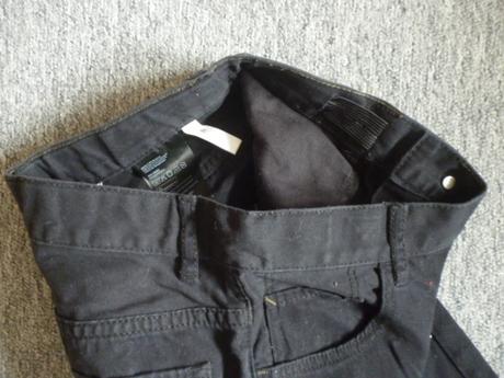 Černé rifle vel. 7-8 h-m, h&m,128