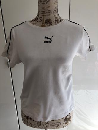 Puma tricko bile l detska pasuje 152-158, puma,152