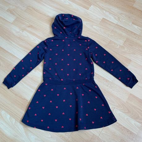 Mikinové šaty h&m vel. 122/128, h&m,122