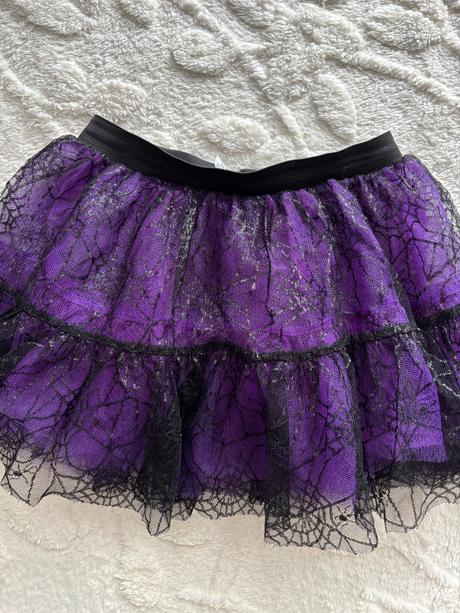 An19/ sukně tylova  čarodějnice - v.cca 6/8 let, 116