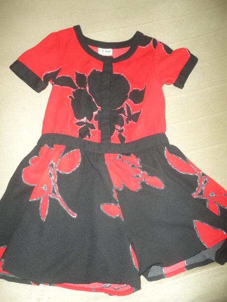 Jako nový overal/ kalhotové šaty next, vel. 7 let, next,122