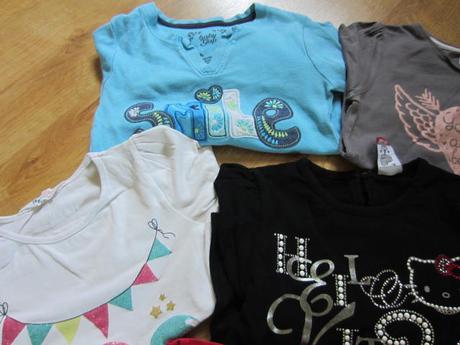 Trička s dlouhým rukávem, h&m,104