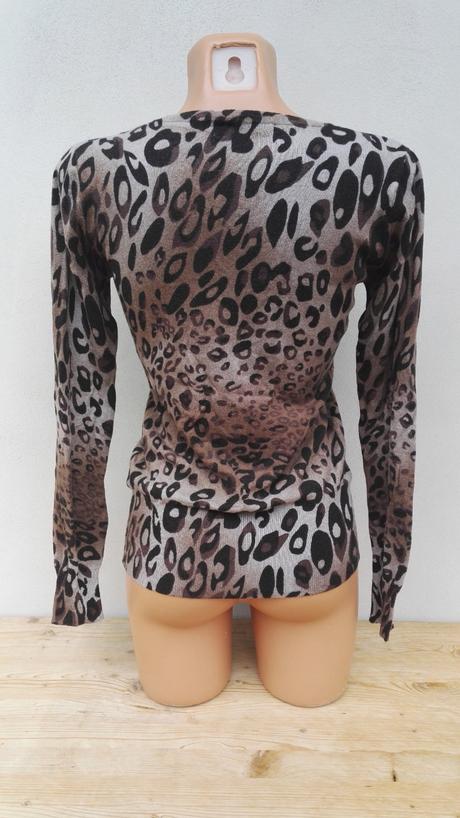 Leopardí propínací svetřík ccg - vel.s, s