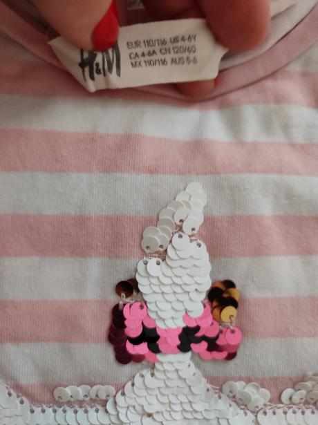 Trika vel. 110-116, h&m,110