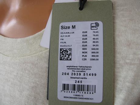 Dámské lněné ležérní tričko, marc o´polo,m