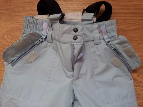 Šusťákové lyžařské kalhoty / oteplovačky, 2-3r., cherokee,98