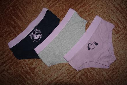 Sada dívčích kalhotek s jednorožcem vel. 140, nkd,140