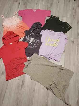 7x tričko dámské vel m, m