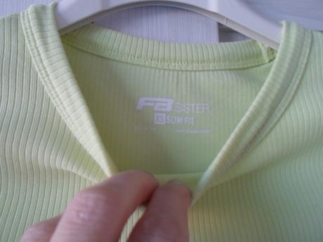 Limetkové tričko triko krátký rukáv, new yorker,xs