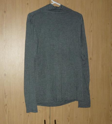 Tmavěšedé tričko moda italia, m