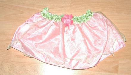 Karnevalová růžová sukýnka pro vílu,