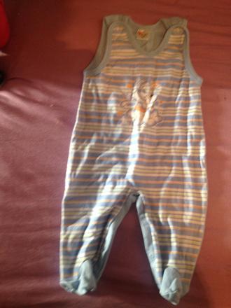 Dětské dupačky pejsek pluto, proužky, k&y,74