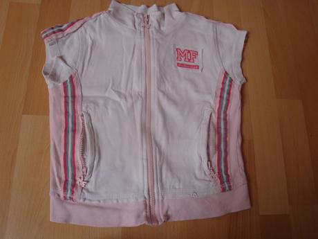 Mikina stylová s krátkým rukávem - vel. 5-6 let, 116