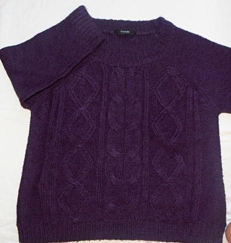 454.fialový svetr, george,164