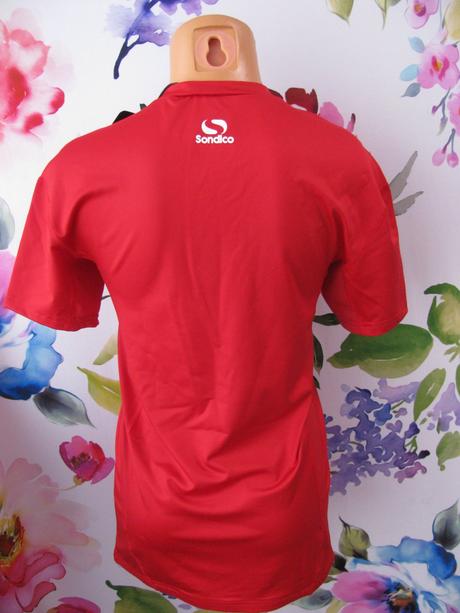 Funkční červené elastické triko - sondico, l