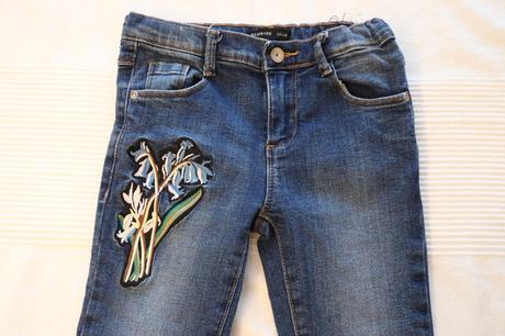 Džíny s výšivkou, reserved,110