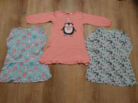 2 x noční košilka lindex, vel 98/104, lindex,98