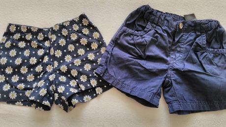 Kraťasy vel. 86-92, h&m,86