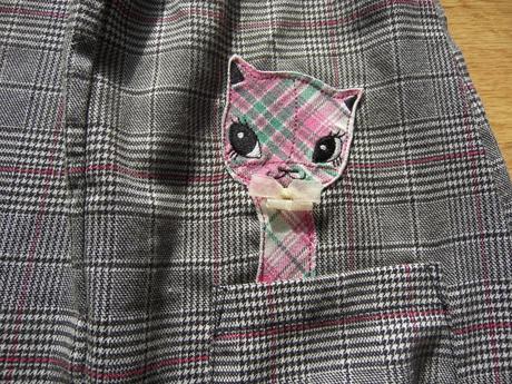 Kostičkované šaty, h&m,128