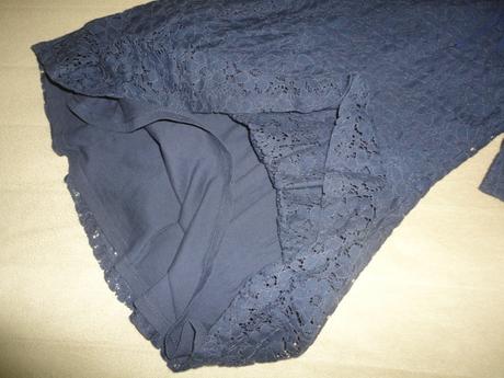 Krajkové společenské šaty next, vel. 7/8 let, next,122