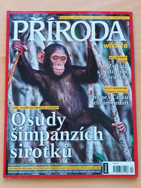 3 časopisy příroda 2014 č. 10, 11, 12, 