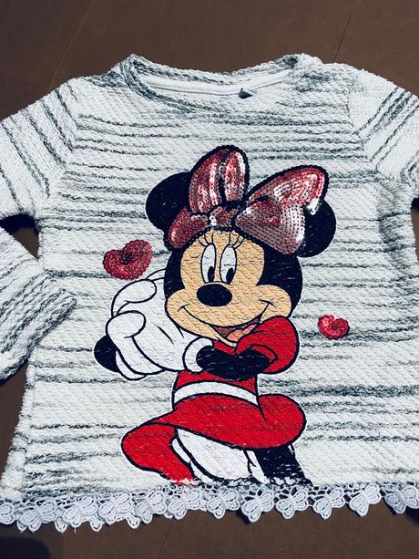 Mikina minnie - v.3/4 roky, young dimension,104