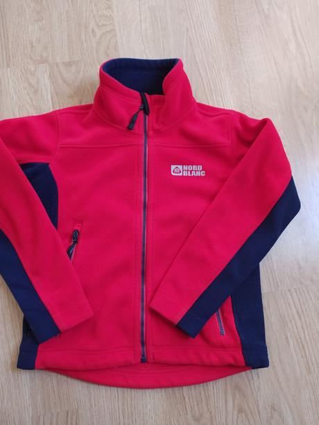 Červená mikina vel.110/116 nordblanc, nordblanc,110