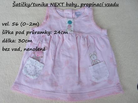 Šatičky zn. next baby (propínací), next,56