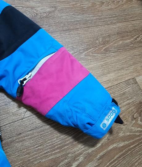 Dívčí lyžařská bunda color kids vel. 116/122, 122