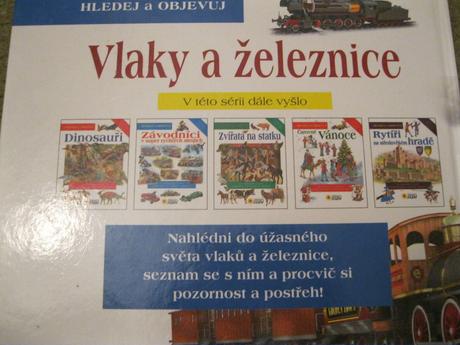 Knížka vlaky a železnice, 