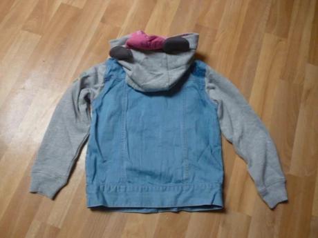 Riflová bunda minnie vel. 5-6, disney,116